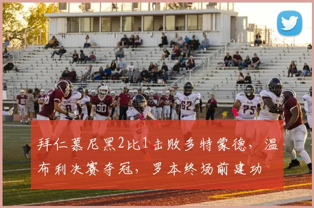 拜仁慕尼黑2比1击败多特蒙德，温布利决赛夺冠，罗本终场前建功