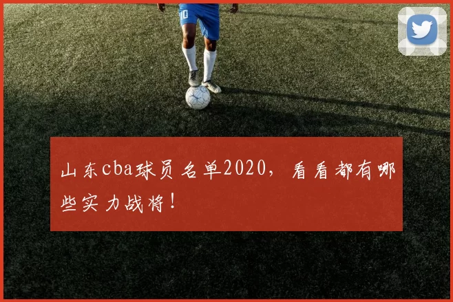 山东cba球员名单2020，看看都有哪些实力战将！